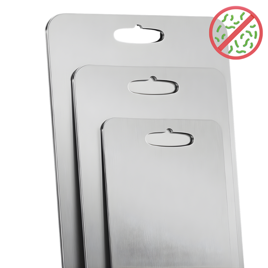 Premium Stainless Steel Cutting Board Set